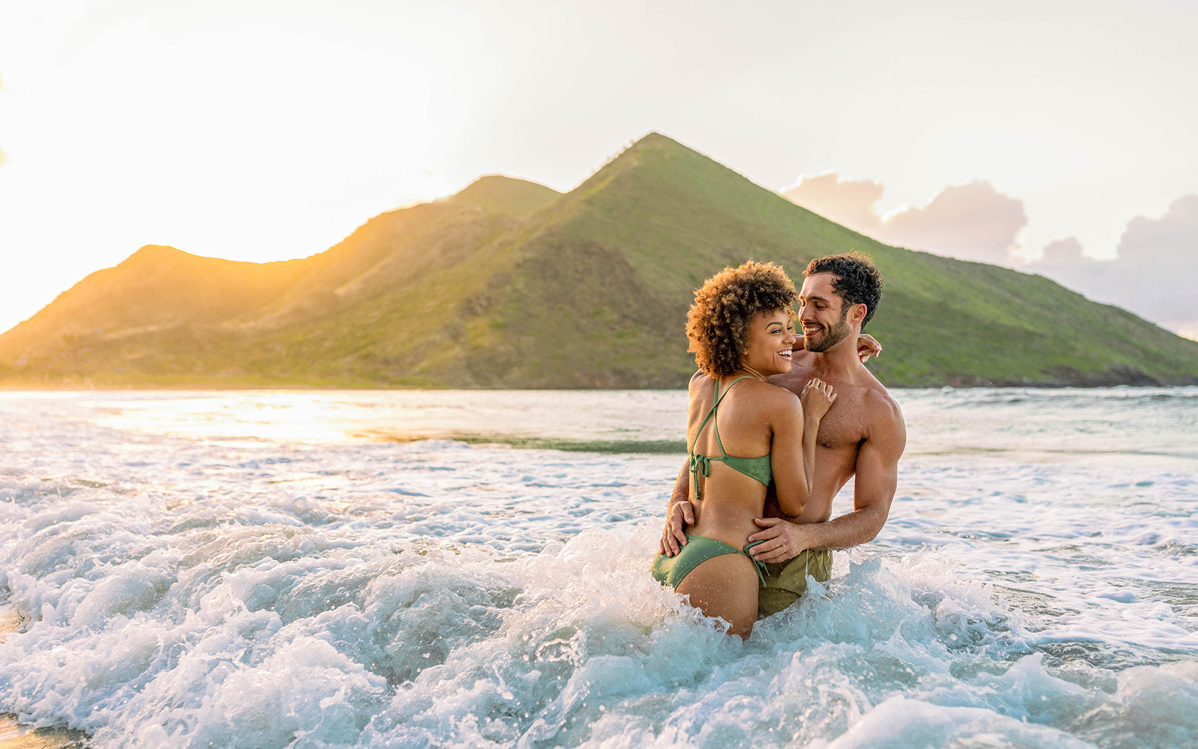 couple at beach